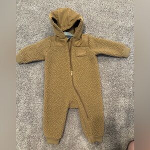 Old Navy Camel Hooded bodysuit